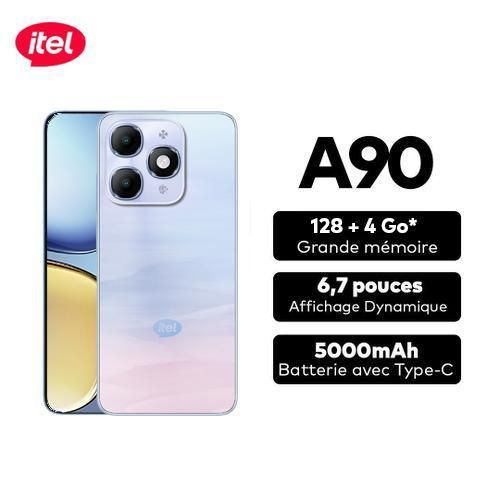 Itel A90 4G 128 Go 4 Go RAM Bleu