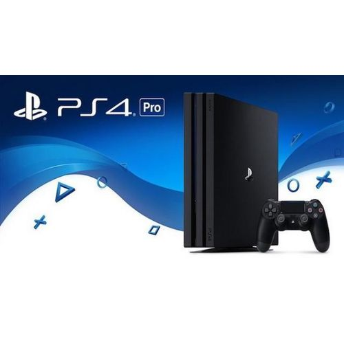 Sony PS4 Pro noire 1To avec 2 manettes