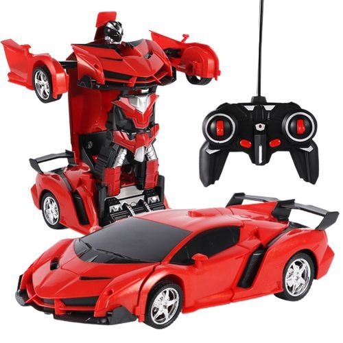 Voiture robot de transformation télécommandée