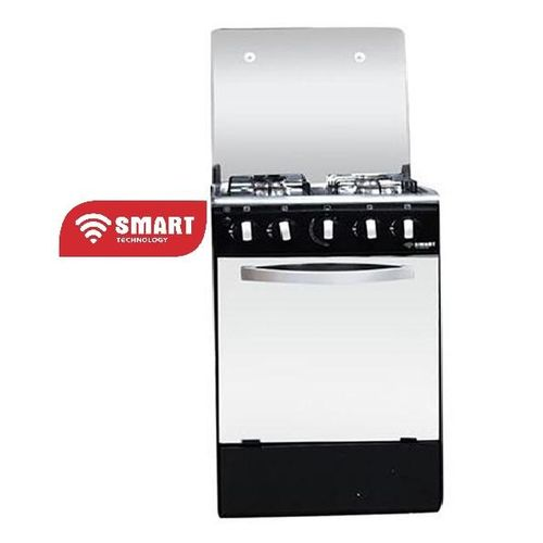 Smart Technology Cuisinière à Gaz 4 Feux STC-5050B 50 x 50 cm