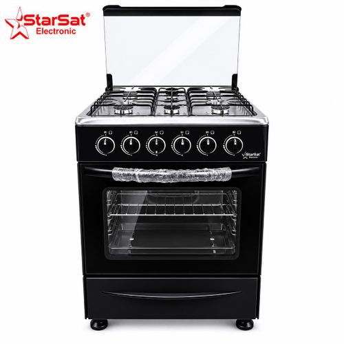 StarSat Cuisinière à Gaz Automatique 50 x 50 GS1 4 Feux