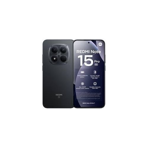 Xiaomi Redmi Note 15 Pro 4G 8/256 Go Noir