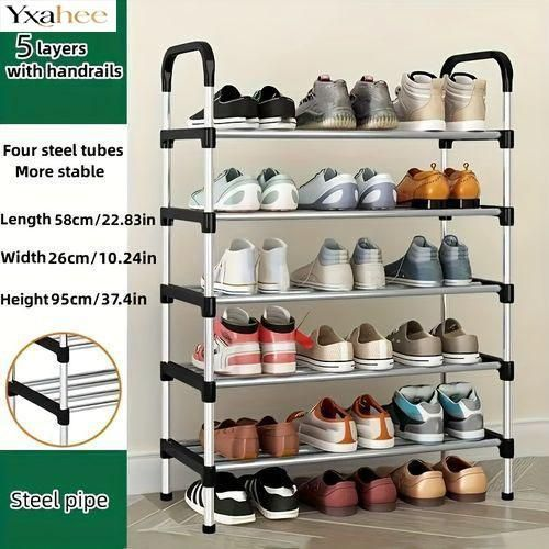 Yxahee Étagère à Chaussures 5 Niveaux